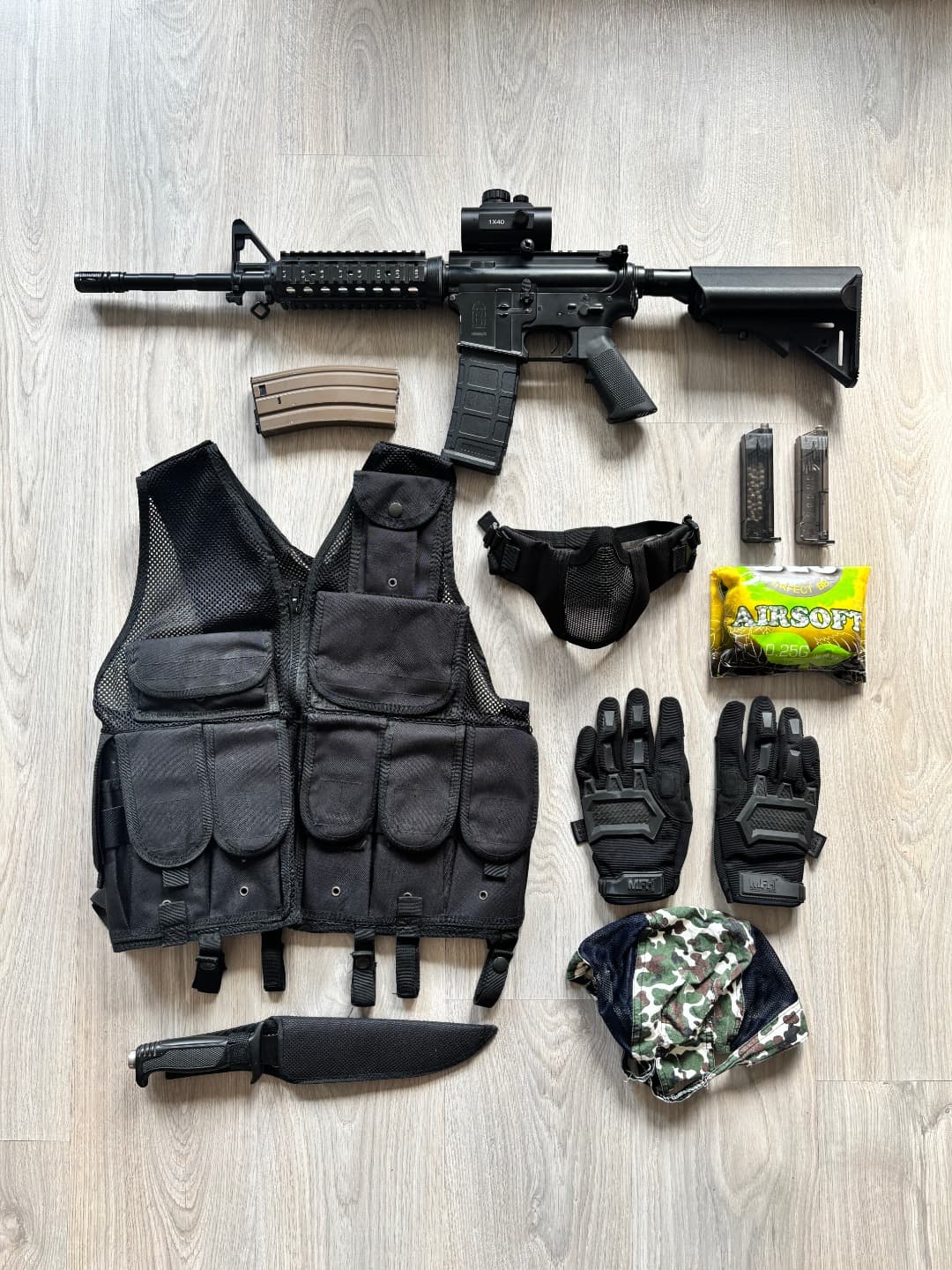 Komplet set na Airsoft