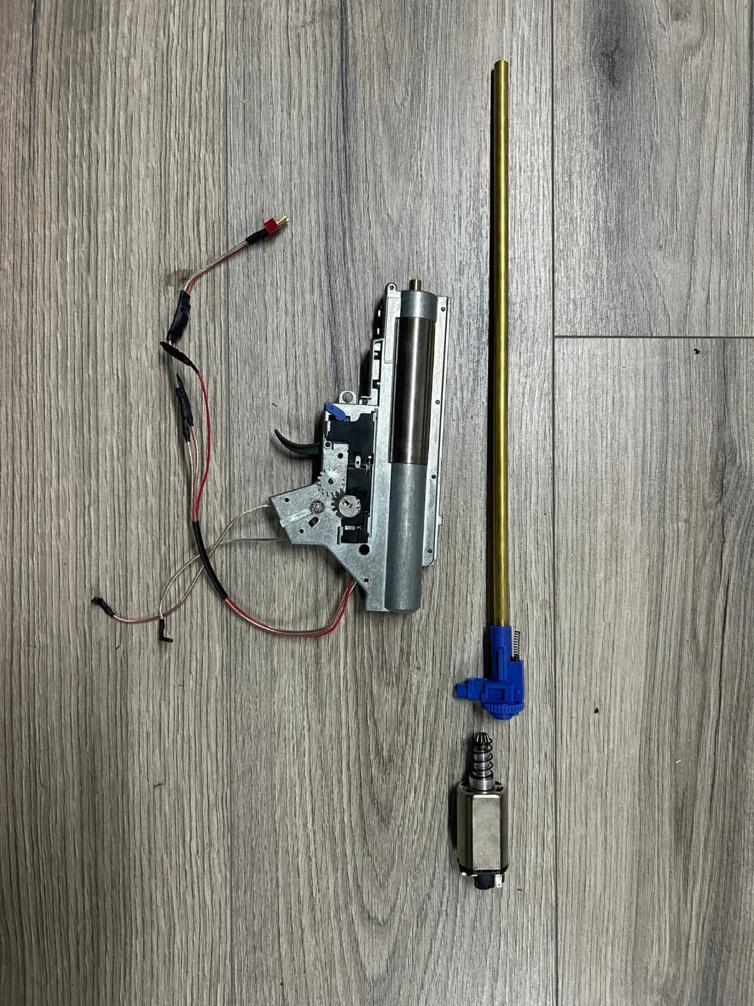 mechabox v.2 - dlouhý (SR25) , hlaveň, motor, komora