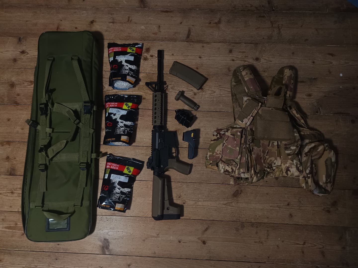Začátečnický set do airsoftu