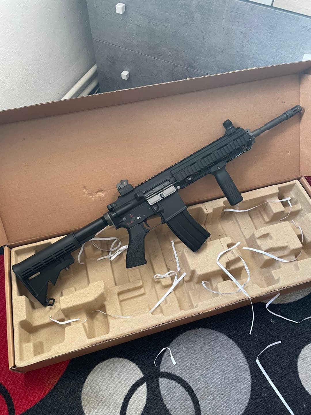 Airsoft HK416 Gas blowback