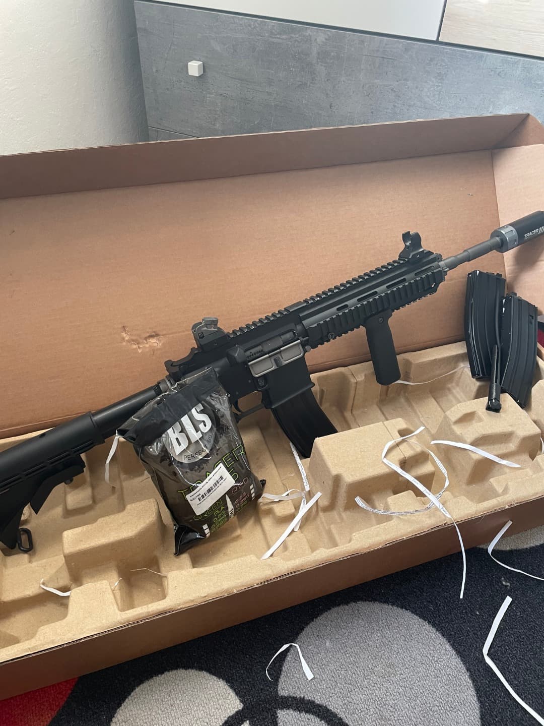 Airsoft HK416 Gas blowback