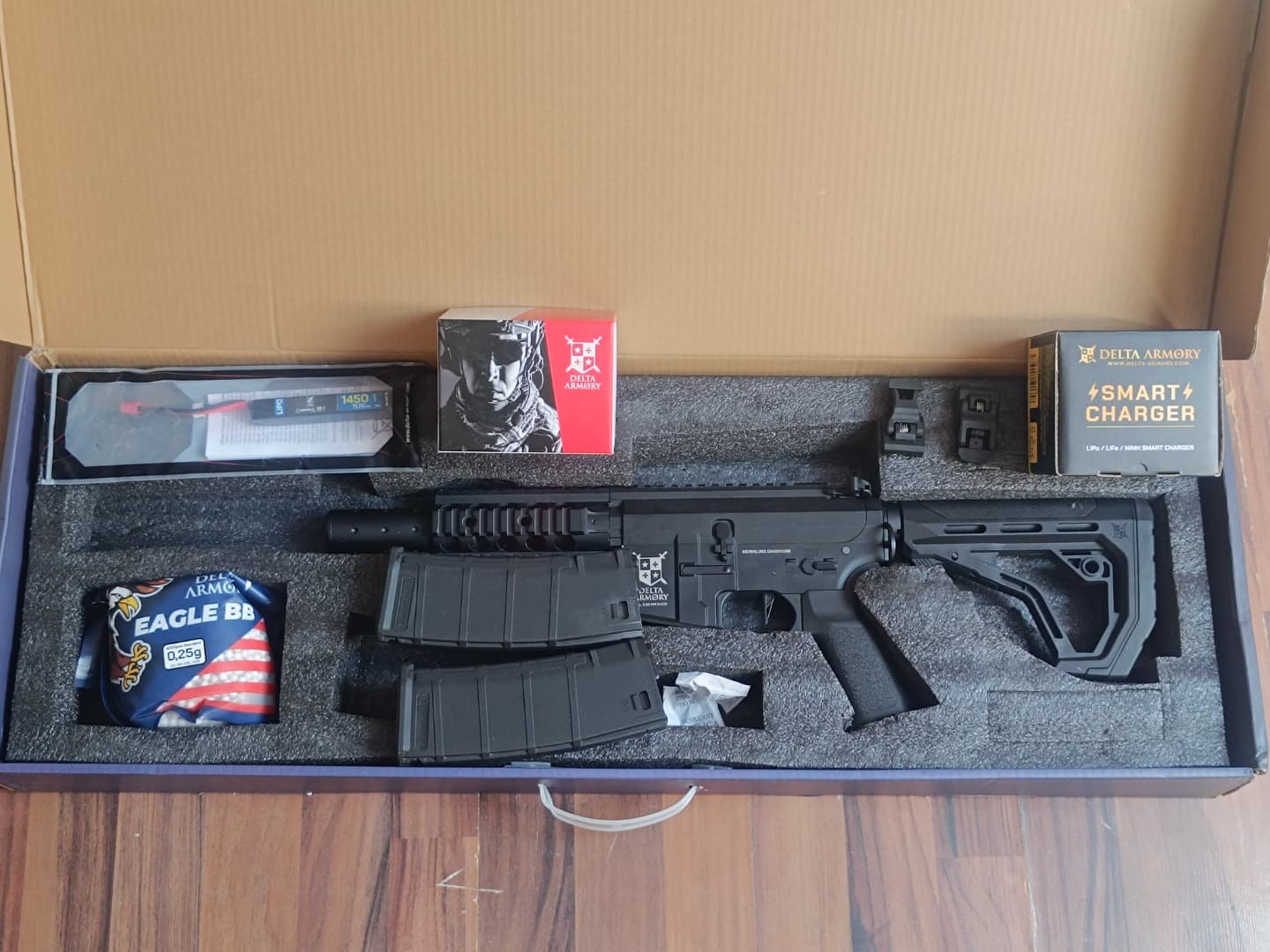 Delta Armory AR15 SilentOps CQB Alpha EAGLE v setu