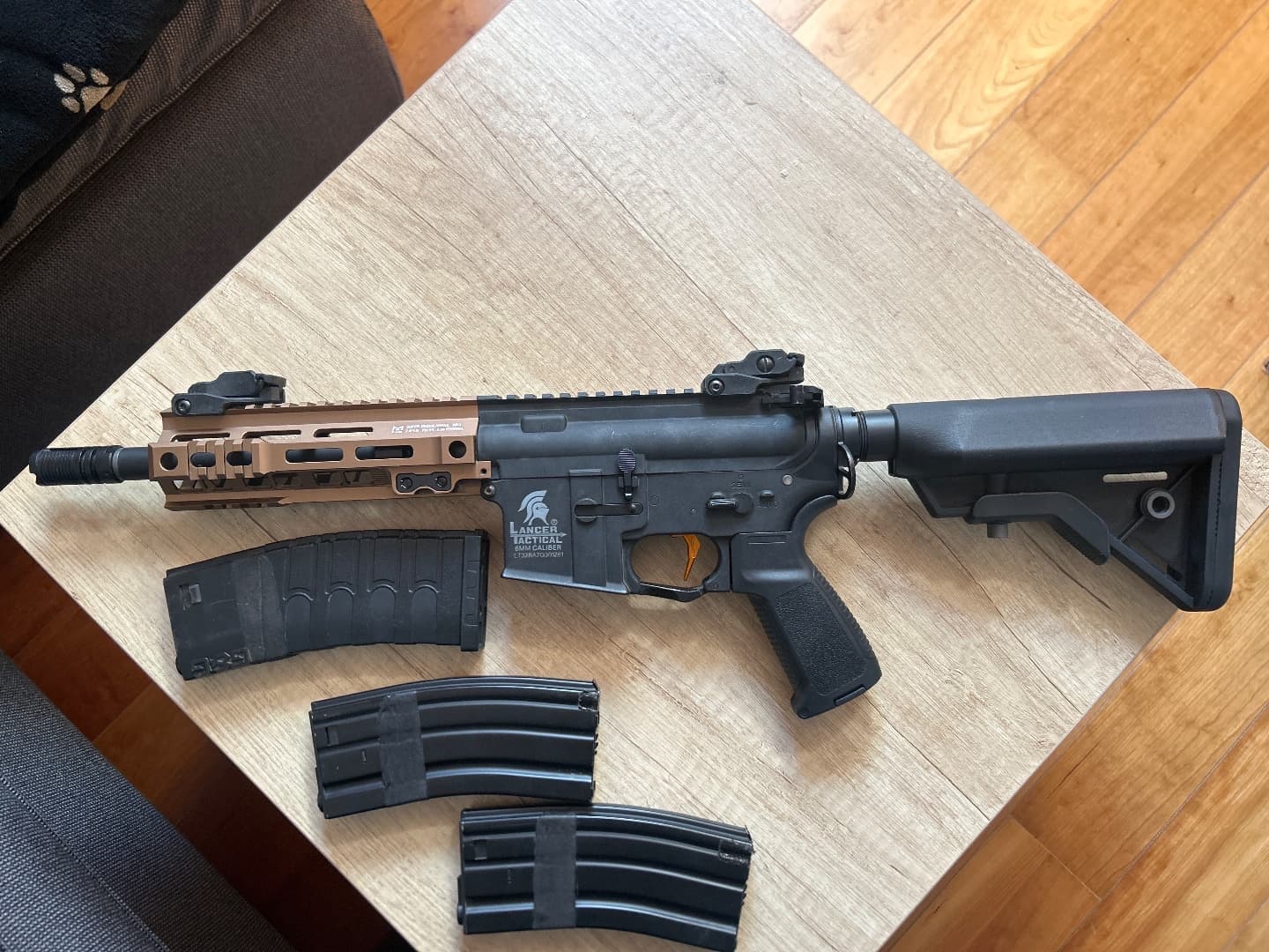 Lancer Tactical m4 (gen 3) ETU Nebula 7"